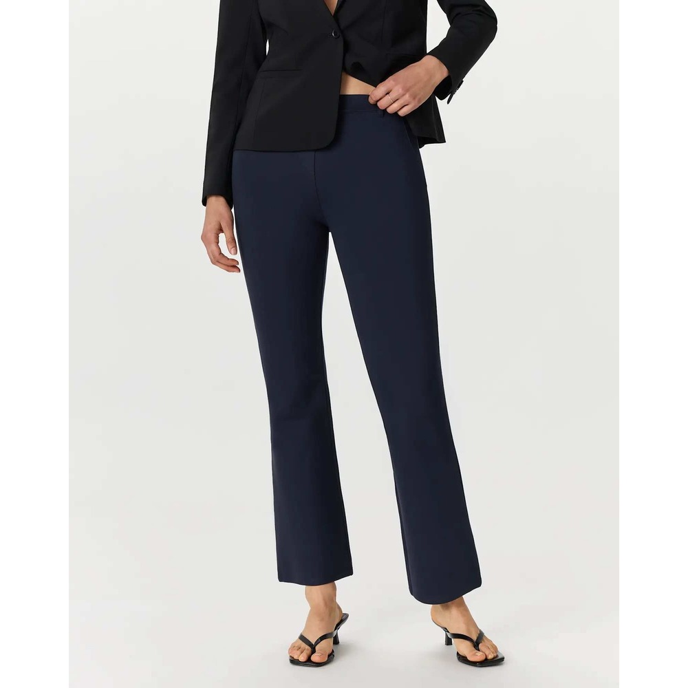Quince Navy Blue Bootcut Ponte Pants Size Small Regular 32 Inseam NWT